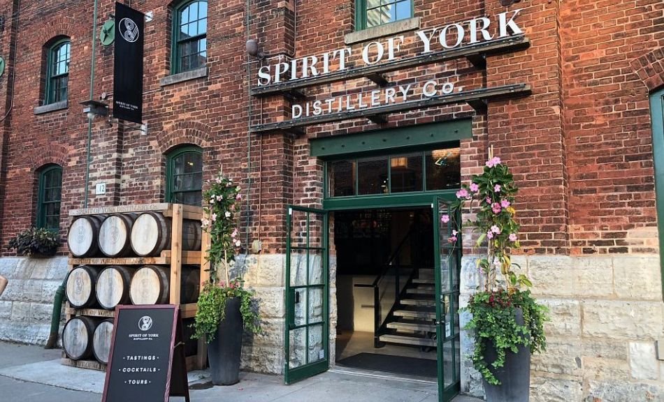 the old history distillery district