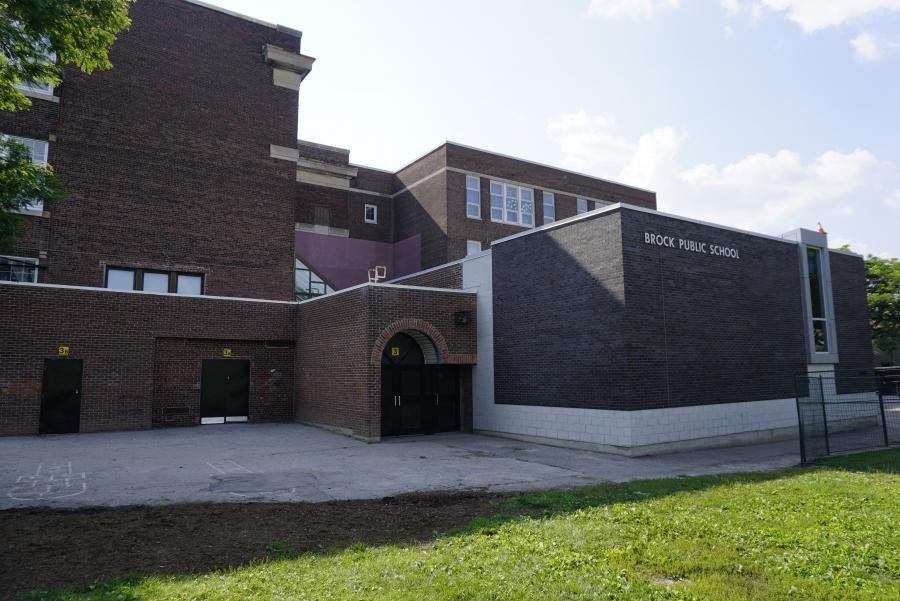 Brock Public School of Dufferin Grove in Dufferin Grove Neighbourhood