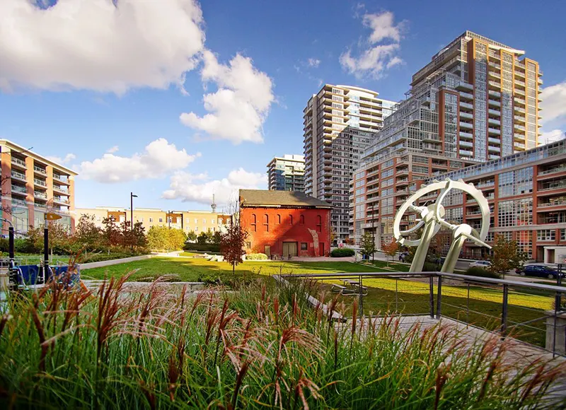 Toronto Liberty Village neighbourhood