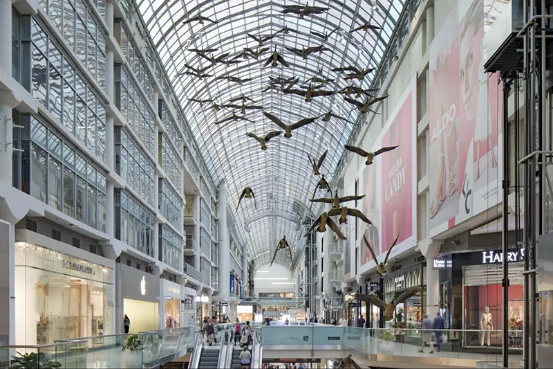 Eaton Centre - downtown toronto