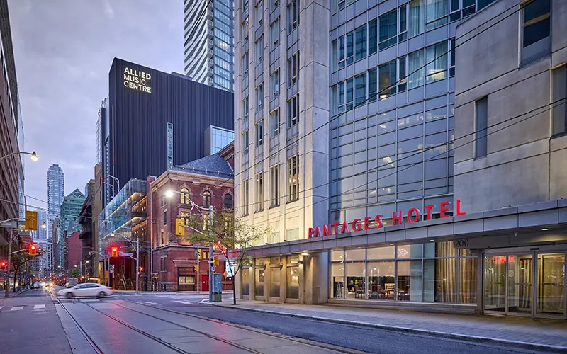 Pantages Hotel Downtown Toronto
